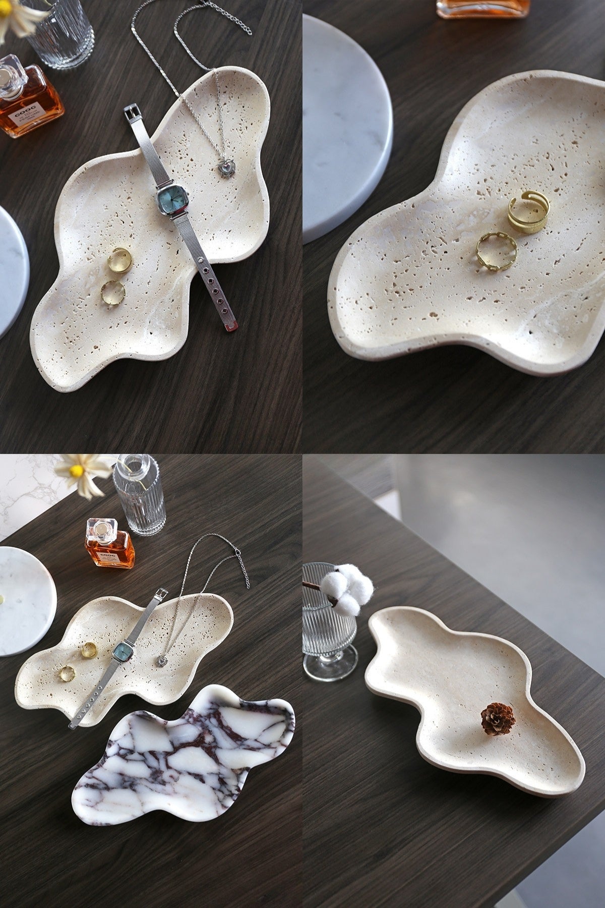 Natural Stone Luxury Tray Collection (Cloud & Irregular Styles)