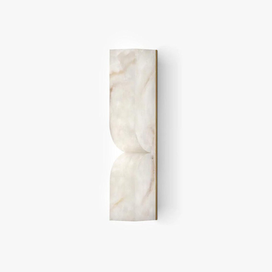Modern Rectangular Alabaster Essence Wall Light