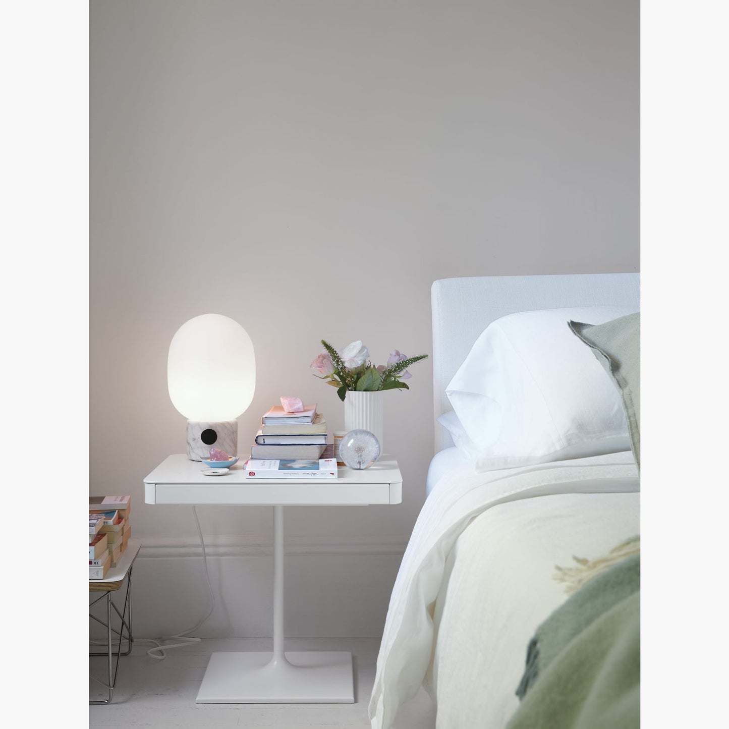 Marble Audio Table Lamp