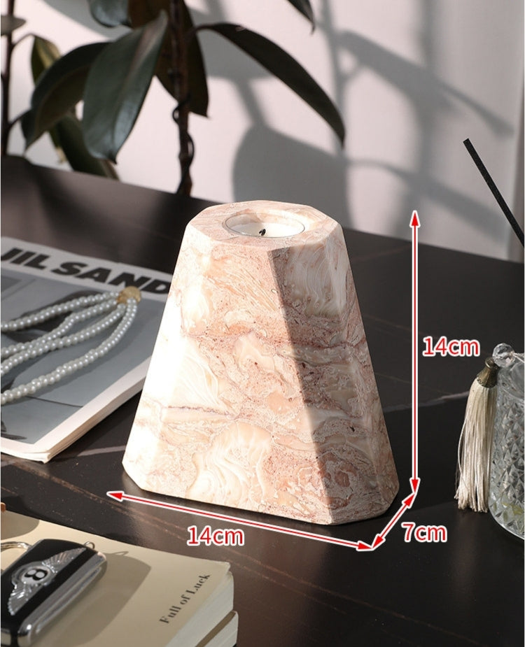 Turkish Shell Pink Marble Luxury Home Decor Collection