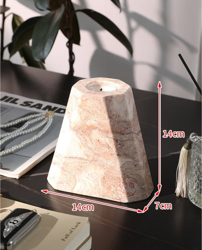 Turkish Shell Pink Marble Luxury Home Decor Collection