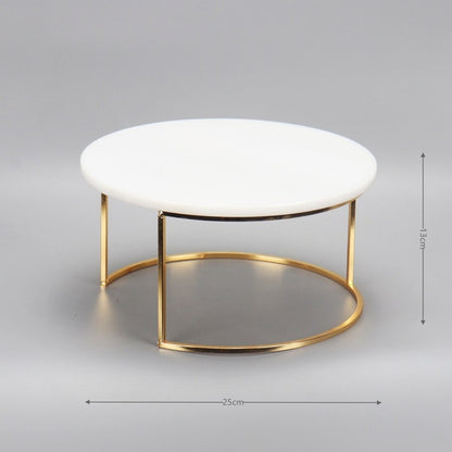 Nordic Style Marble Cake Stand Tray