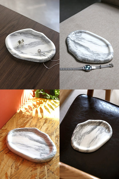 Natural Stone Luxury Tray Collection (Cloud & Irregular Styles)