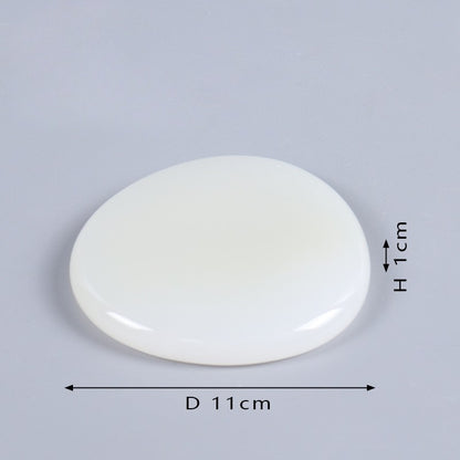 Natural Marble Irregular Coasters – Heat-Resistant Tabletop Decor