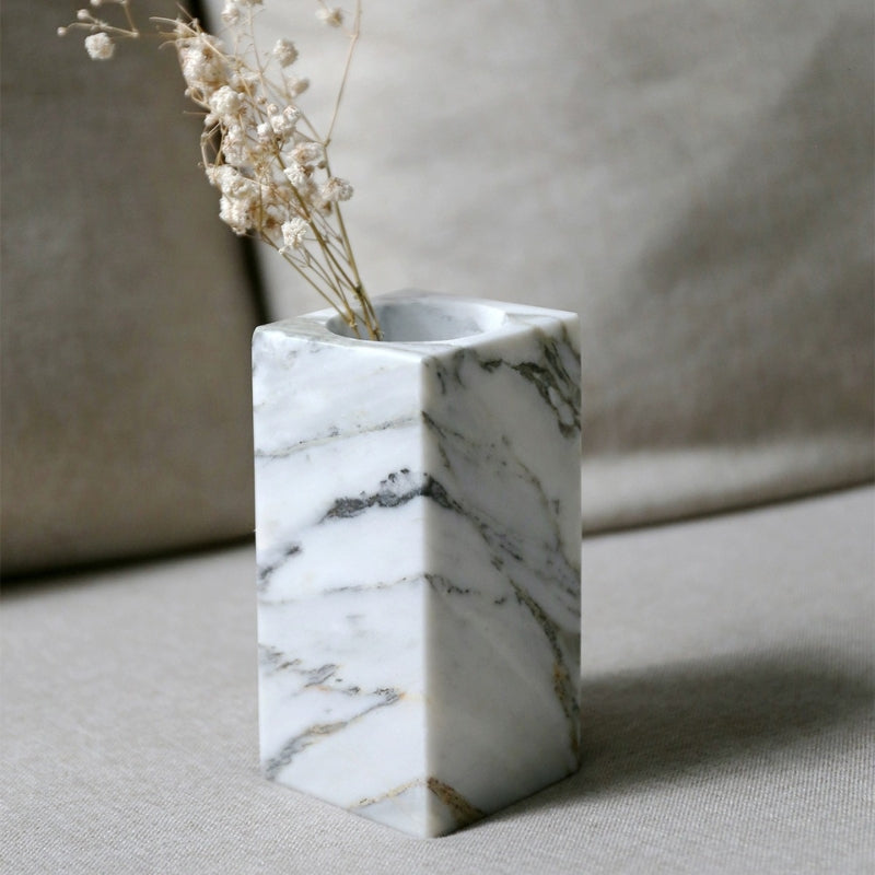 Luxury Modern Marble Mini Vase (Dry Flower Exclusive)