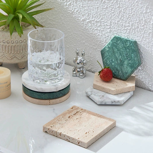Natural Stone Coasters: Timeless Luxury for Your Tabletop
