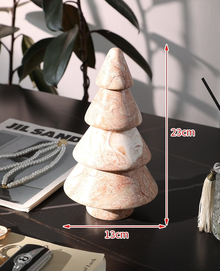 Turkish Shell Pink Marble Luxury Home Decor Collection