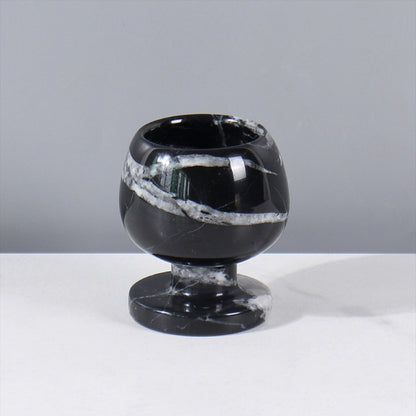 Luxury Contemporary Marble Candle Holder - Elevate Spaces with Timeless Elegance