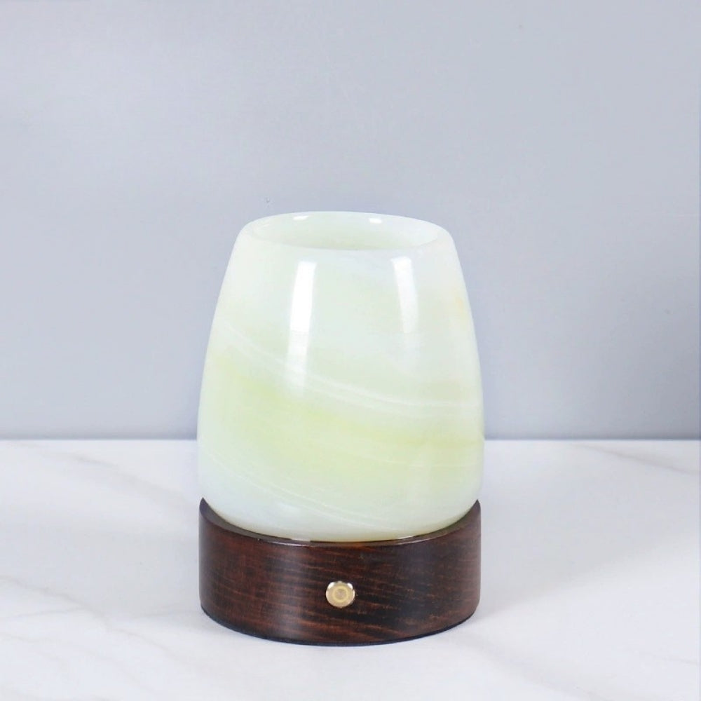 Modern Minimalist Marble Aromatherapy Lamp - Decorative Ambient Light for Bedroom