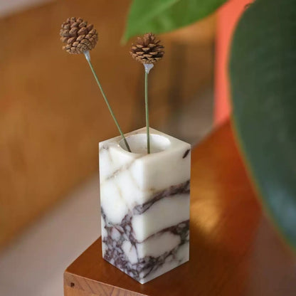 Luxury Modern Marble Mini Vase (Dry Flower Exclusive)