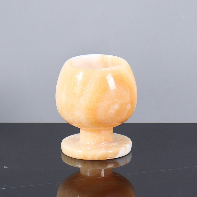 Luxury Contemporary Marble Candle Holder - Elevate Spaces with Timeless Elegance