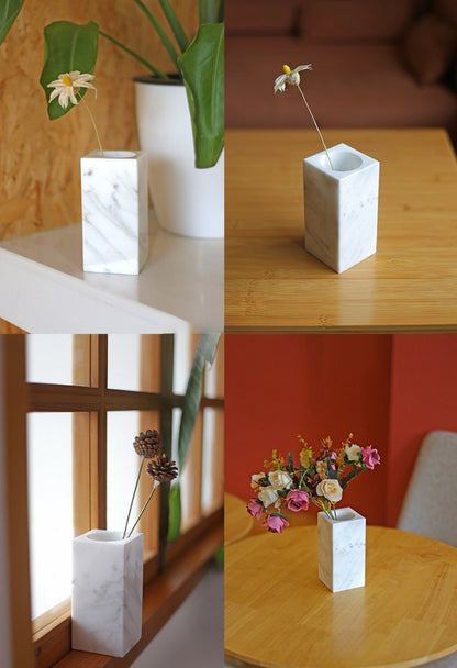 Luxury Modern Marble Mini Vase (Dry Flower Exclusive)