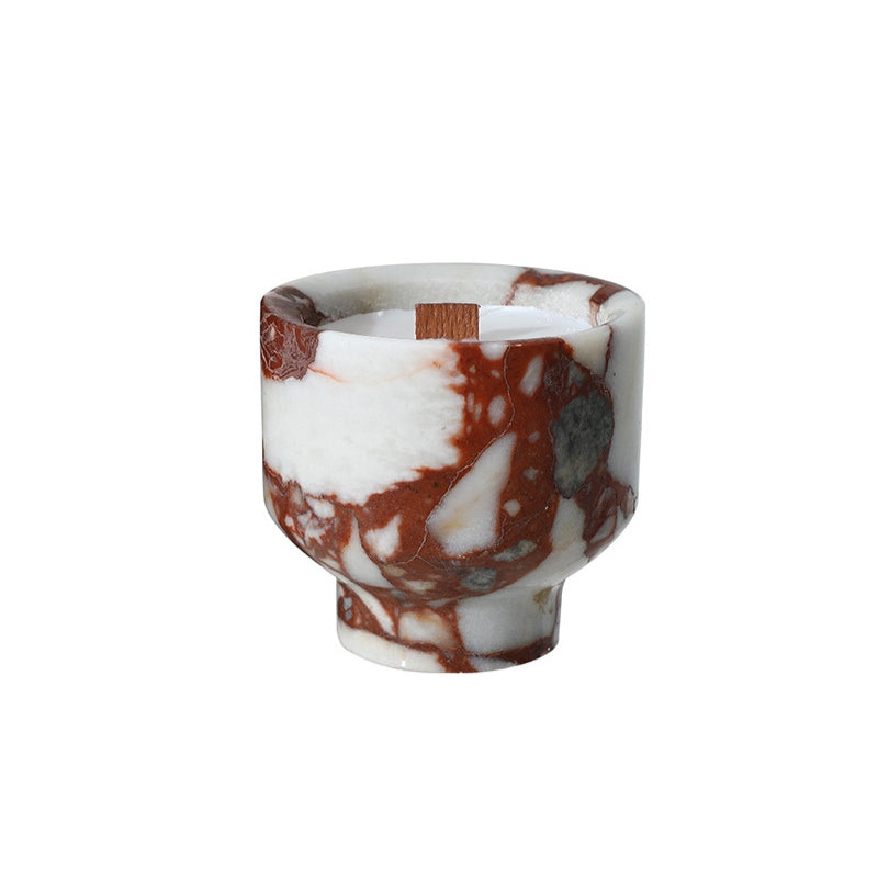 Modern Wabi-Sabi Marble Candle Holders - Elevate Your Home Luxury Decor