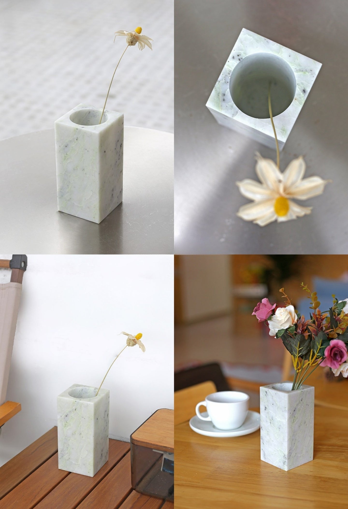Luxury Modern Marble Mini Vase (Dry Flower Exclusive)