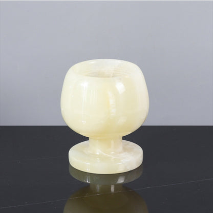 Luxury Contemporary Marble Candle Holder - Elevate Spaces with Timeless Elegance