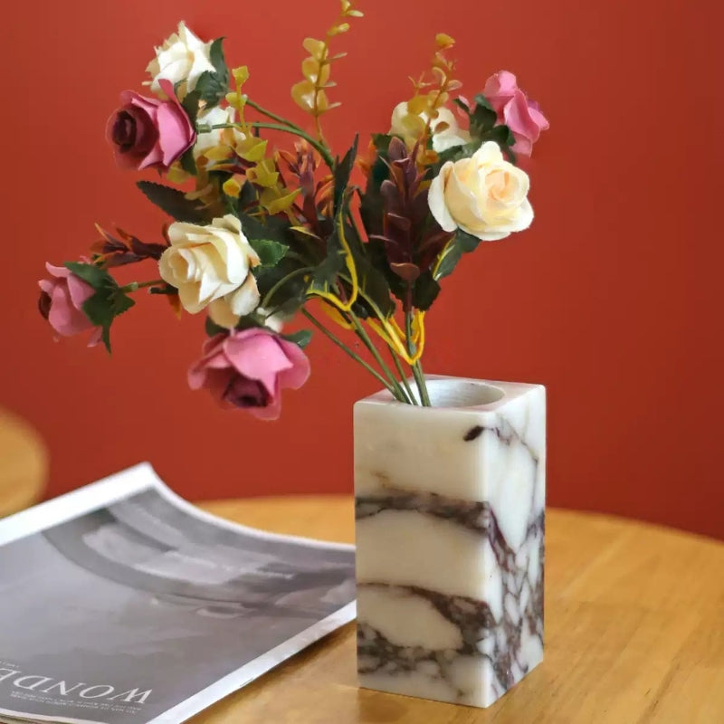 Luxury Modern Marble Mini Vase (Dry Flower Exclusive)