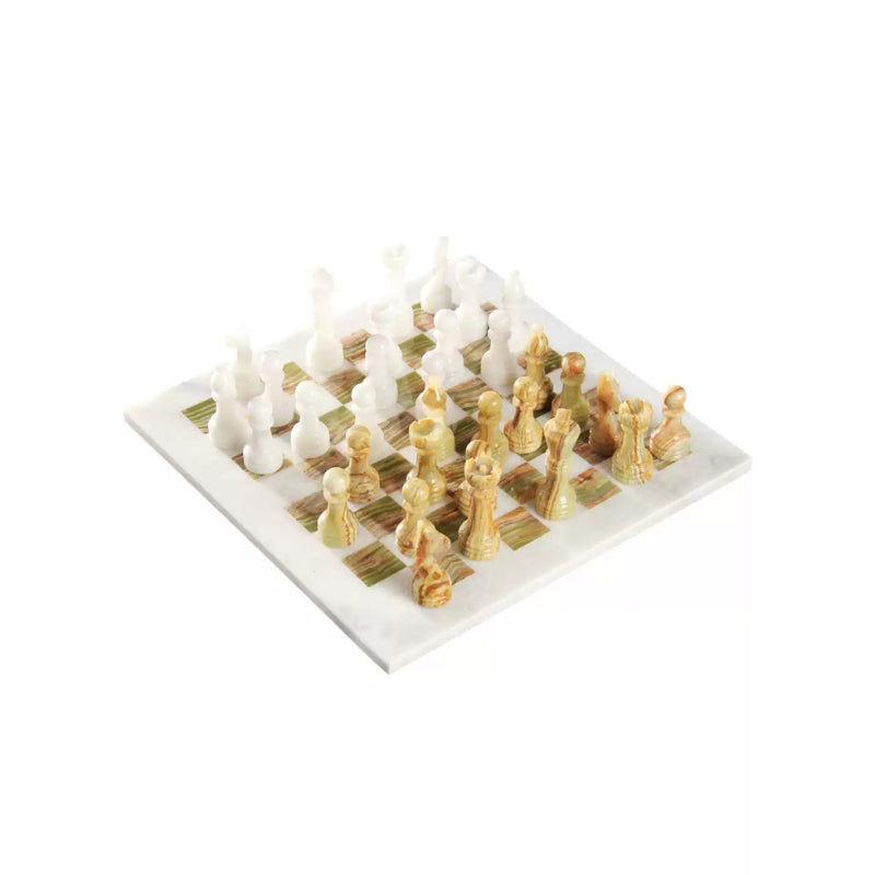 Natural Marble Chess Set – Decor & Parent-Child Interactive Toy