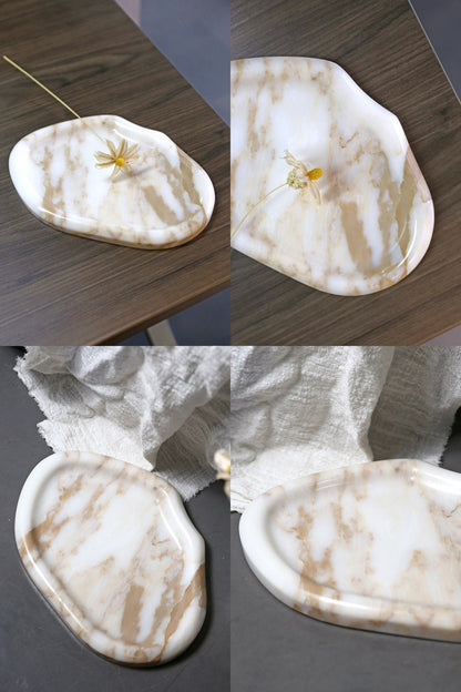 Natural Stone Luxury Tray Collection (Cloud & Irregular Styles)