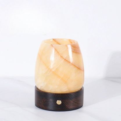 Modern Minimalist Marble Aromatherapy Lamp - Decorative Ambient Light for Bedroom