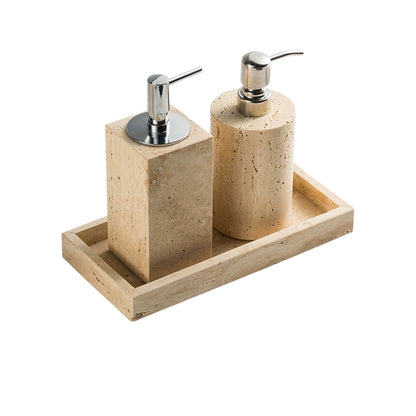 Wabi-Sabi Travertine Bath Collection