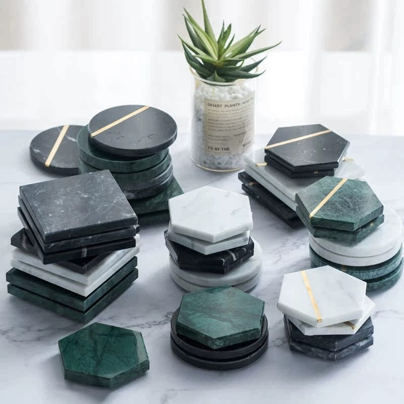 Natural Stone Coasters: Timeless Luxury for Your Tabletop