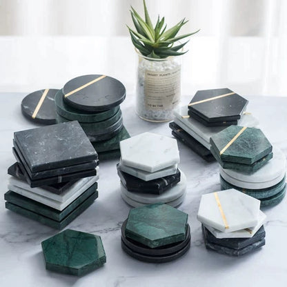 Natural Stone Coasters: Timeless Luxury for Your Tabletop
