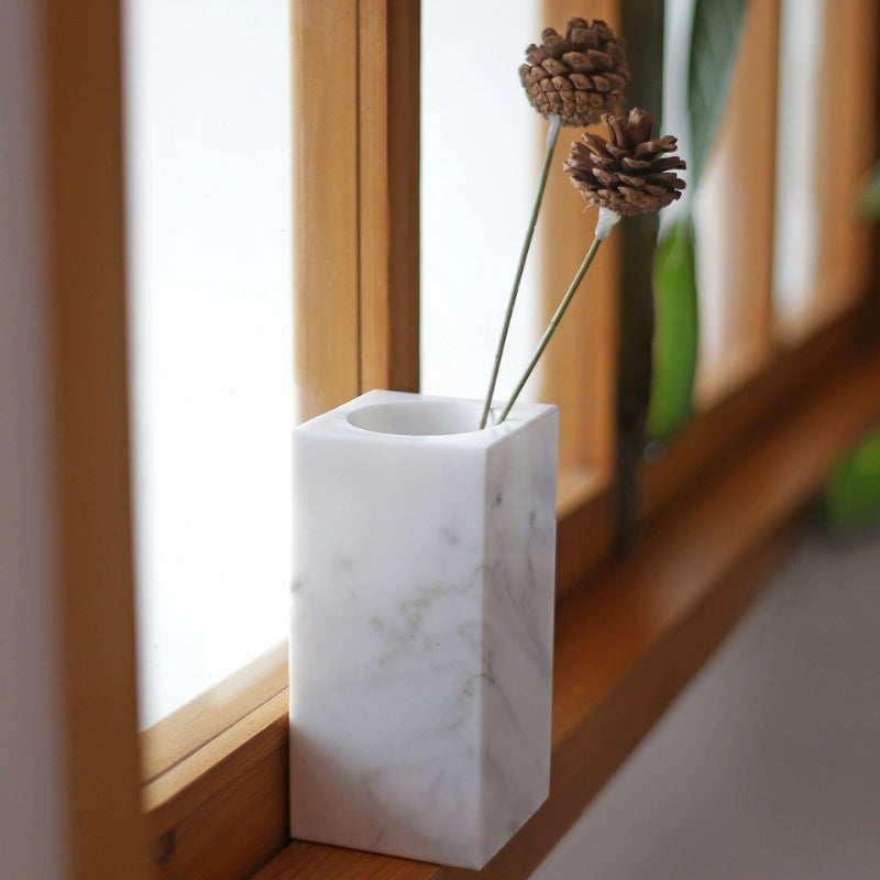Luxury Modern Marble Mini Vase (Dry Flower Exclusive)