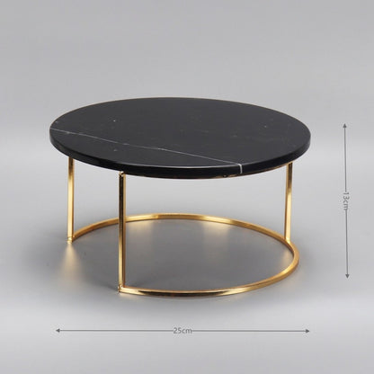 Nordic Style Marble Cake Stand Tray
