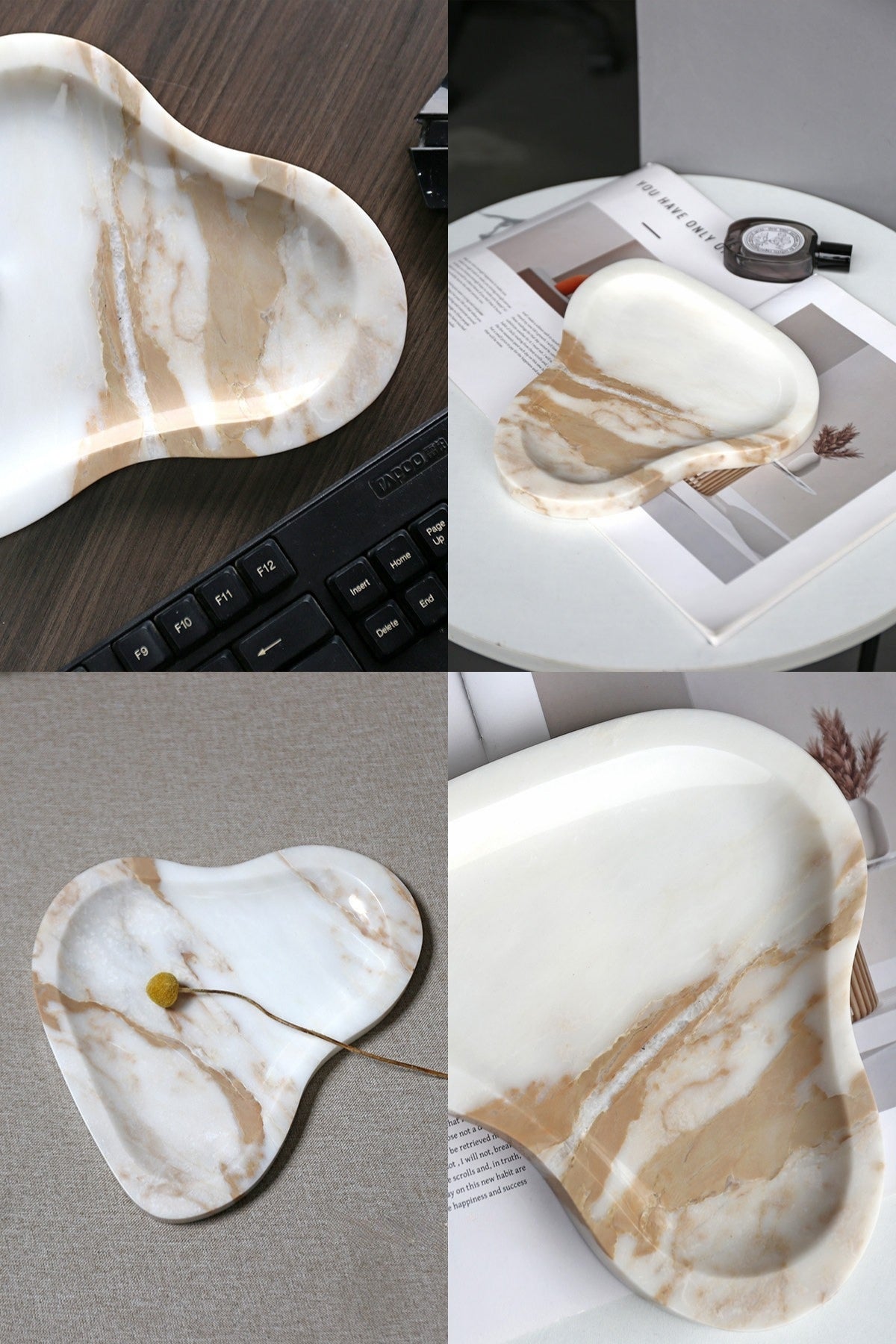 Natural Stone Luxury Tray Collection (Cloud & Irregular Styles)