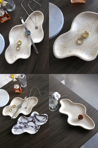 Natural Stone Luxury Tray Collection (Cloud & Irregular Styles)