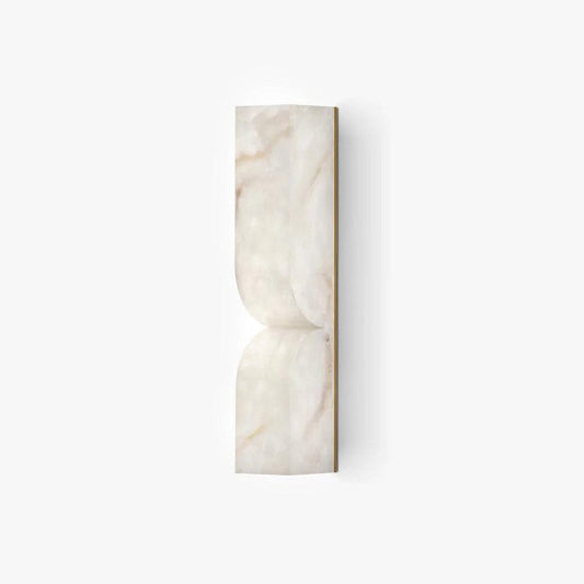 Modern Rectangular Alabaster Essence Wall Light