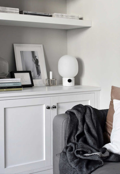 Marble Audio Table Lamp