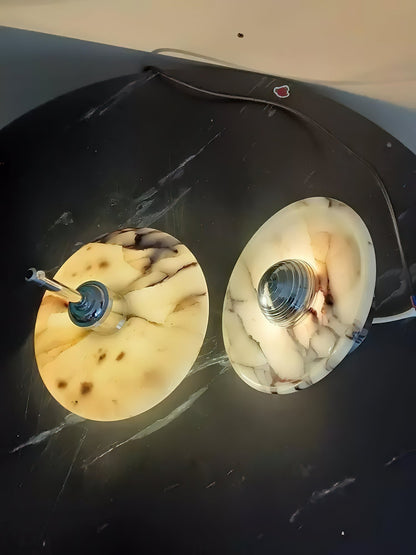 Marble Pendant Lamp – Modern Hanging Light for Dining Room or Living Room