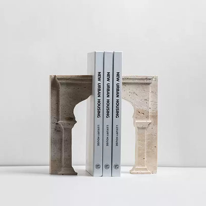 French Luxury Marble Arch Bookend & Desktop Decor