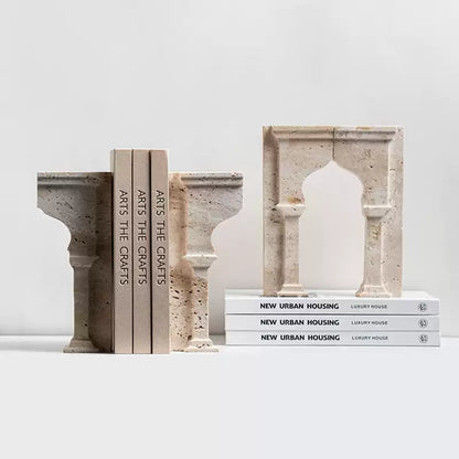 French Luxury Marble Arch Bookend & Desktop Decor