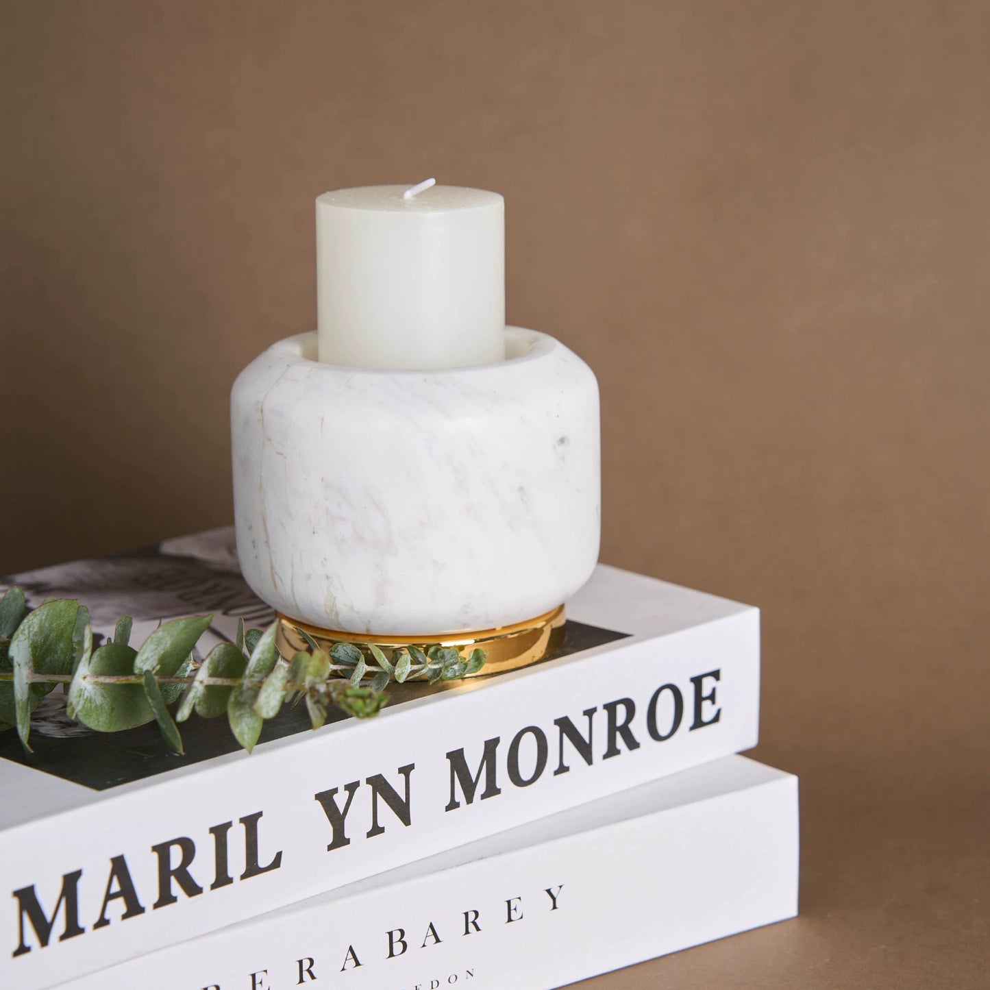 Luxury Natural Stone Candle Holder Set - Elevate Your Home Decor