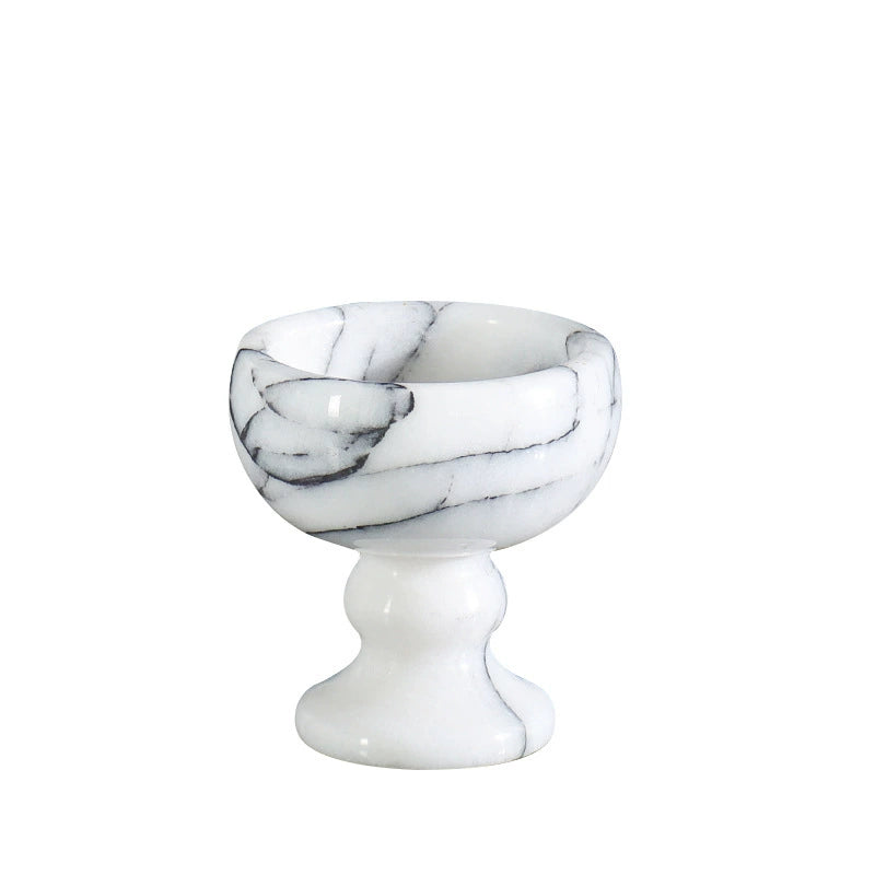 Nordic Style Calacatta Marble Aromatherapy Candle Holder