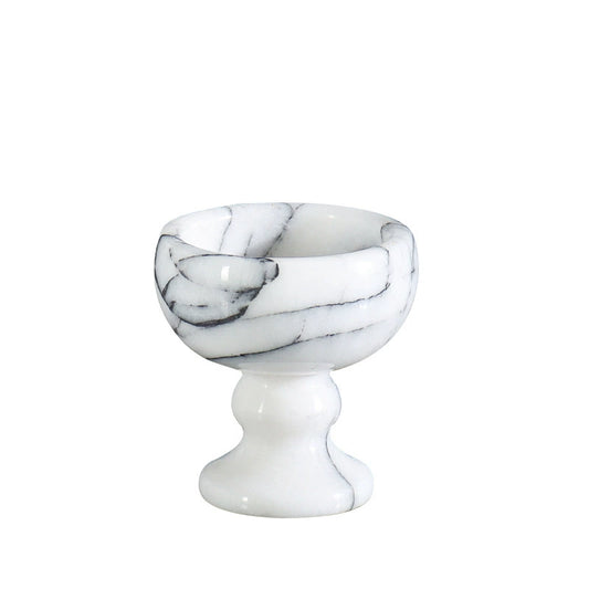 Nordic Style Calacatta Marble Aromatherapy Candle Holder