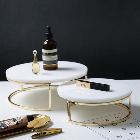Nordic Style Marble Cake Stand Tray