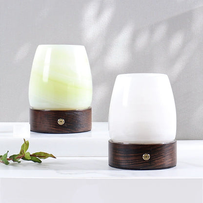 Modern Minimalist Marble Aromatherapy Lamp - Decorative Ambient Light for Bedroom