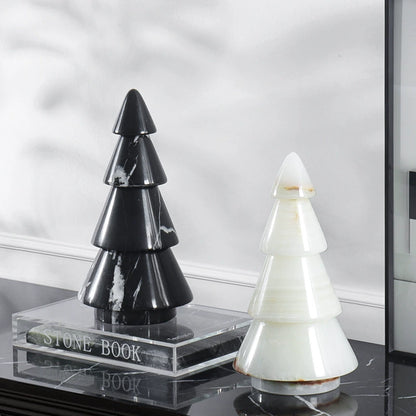 Luxury Detachable Christmas Tree Marble Candle Holder