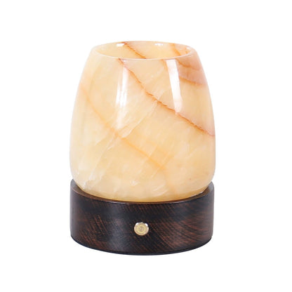 Modern Minimalist Marble Aromatherapy Lamp - Decorative Ambient Light for Bedroom