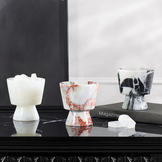 Luxury Marble Scented Candle Holder - Elevate Your Home Decor for Any Space