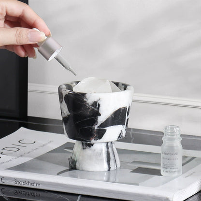 Luxury Marble Scented Candle Holder - Elevate Your Home Decor for Any Space