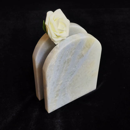 Natural Marble Mid-Century Vase – Nordic Luxury Decor