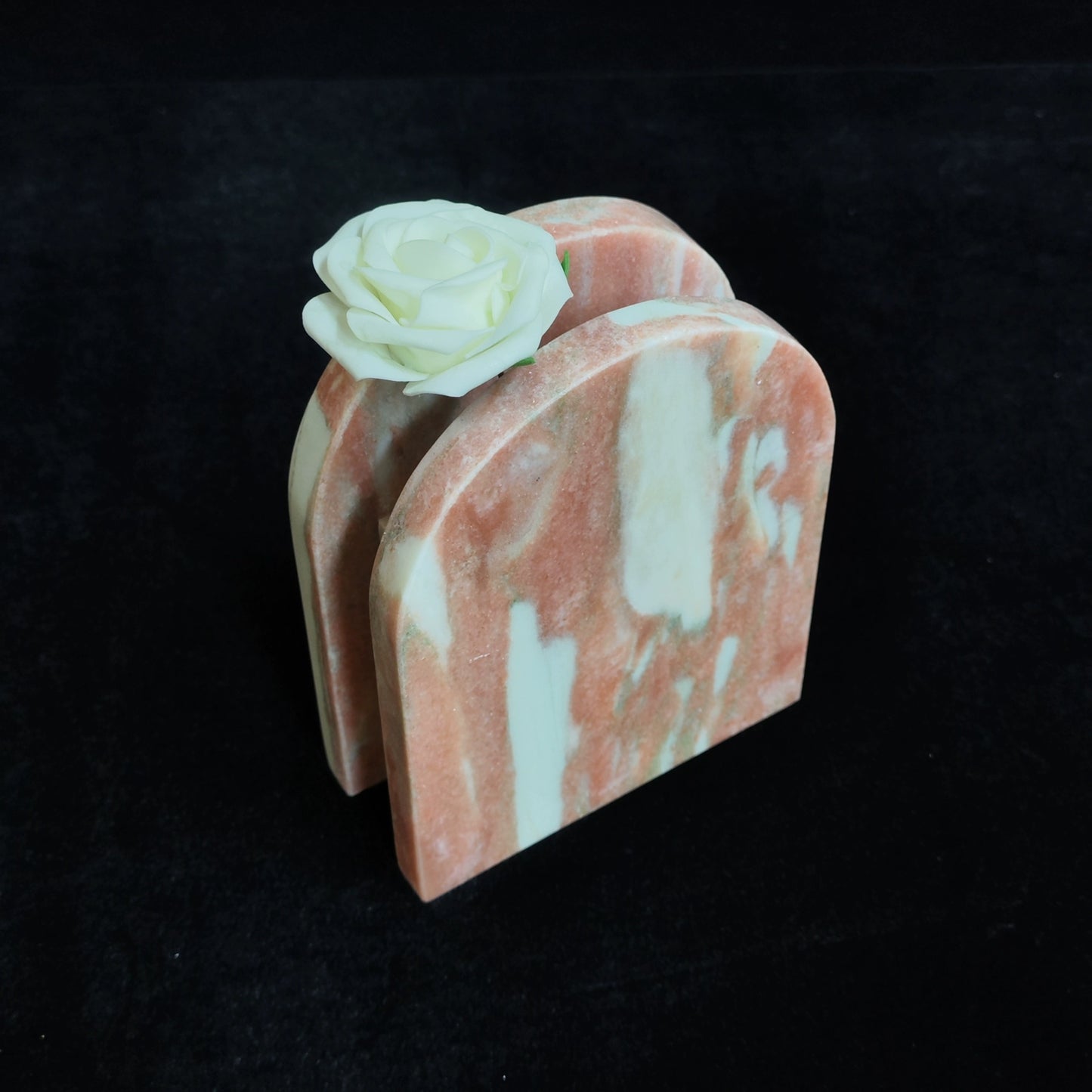 Natural Marble Mid-Century Vase – Nordic Luxury Decor