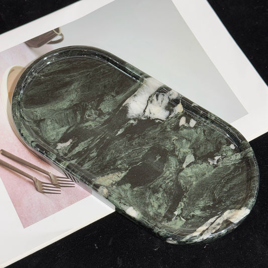 Fendi Green Marble Luxury Tray Collection