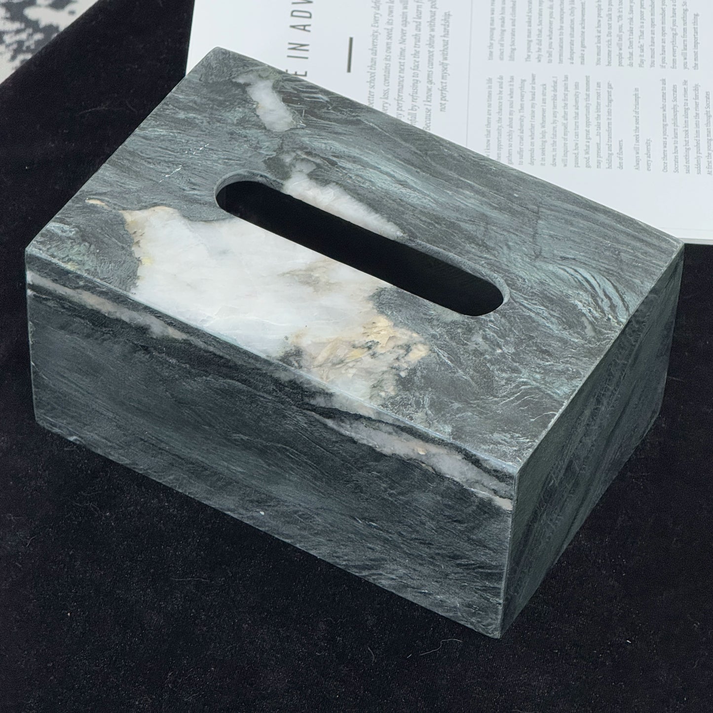 Fendi Green Marble Luxury Bathroom Accessories Collection