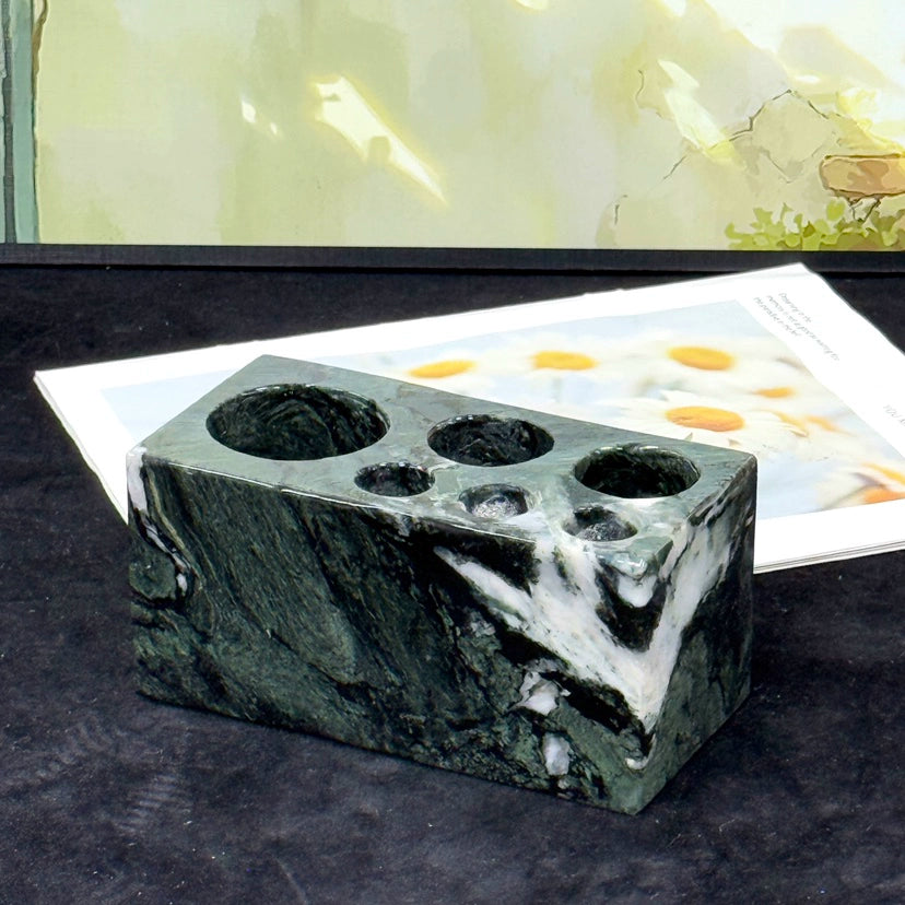 Fendi Green Marble Luxury Bathroom Accessories Collection