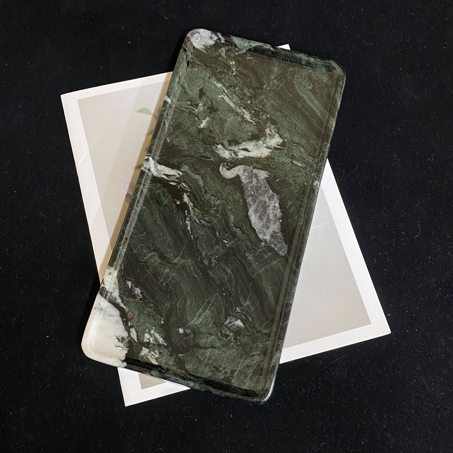 Fendi Green Marble Luxury Tray Collection